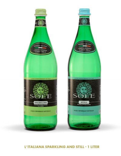 L’Italiana Sparkling and Still - 250ml, 500ml and 1 Liter